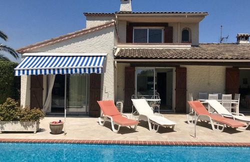 Antibes Villa | Superb villa Antibes Juan les Pins heated pool