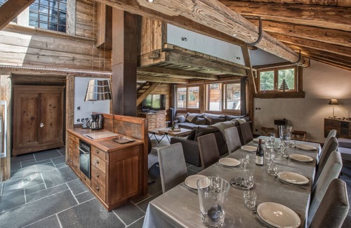 Les Bossons Ski Chalet | Superbe Chalet Familial Avec Piscine, Jacuzzi et Sauna