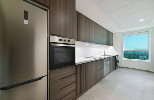 Trade Center Apartment | Superior Apt w/ Views of Dubai Future Museum