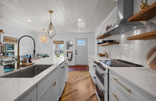 Surf City House | Surf Gypsy - Dog friendly, ocean views, heated pool, hot tub & steps from beach!