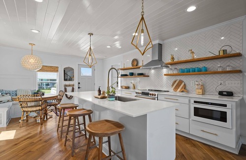 Surf City House | Surf Gypsy - Dog friendly, ocean views, heated pool, hot tub & steps from beach!