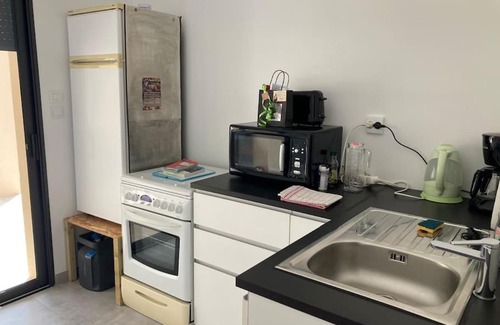 Cuttoli-Corticchiato Apartment | T1 traversant, plain pied entre mer et montagne
