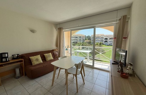 Moliets-et-Maa Apartment | T2 Apartment with pool, balcony, private parking - Moliets-et-Maa