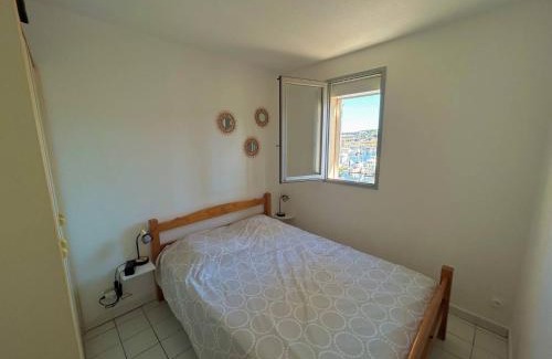 Plage d'Argeles Apartment | T2 cabine 4 pers. près plage, parking, vue port - Argelès - FR-1-388-90