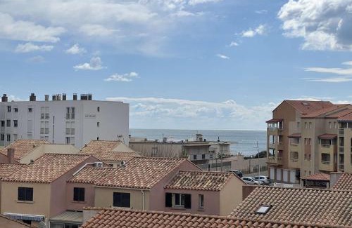 Valras-Plage Apartment | T2 duplex proche plage, clim, parking privatif - FR-1-701-81