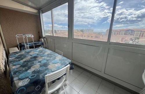 Valras-Plage Apartment | T2 duplex proche plage, clim, parking privatif - FR-1-701-81