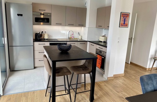 Arzon Apartment | T4 new 95m2 for 6 people Arzon, between town center and port of Crouesty