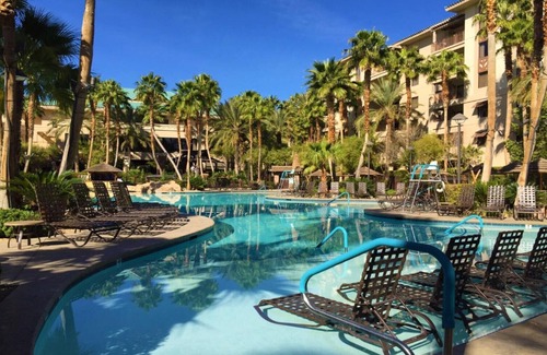 Las Vegas Condo | Tahiti Village Bora Bora 1br suite Sunday check-in