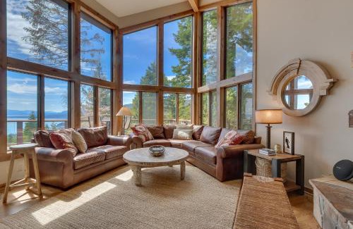 Talmont House | Tahoe Point of View - Amazing Lake Views at this 4BR w Hot Tub, Sauna, Near Skiing