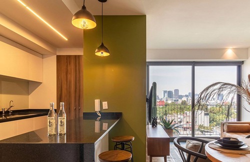Hipodromo Condesa Apartment | Taman by Kukun Summar