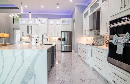 Burnt Store House | Tarpon Cove Luxury Home with Heated Pool and Gulf Access