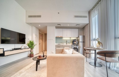 Dubai Production City Apartment | Tasteful Studio at Mesk 1 Midtown Dubai Production City by Deluxe Holiday Homes