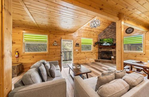 Chalet Village North House | Teddy Bear Picnic Contemporary 2BR Cabin