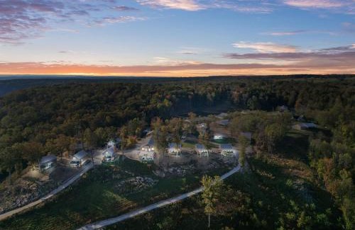 Bryant House | TeePee at Paradise Point with a hot tub fire pit & grill