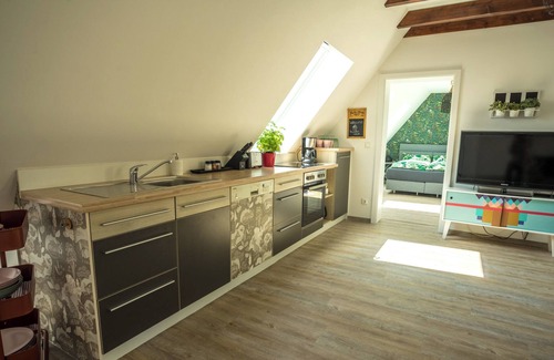 Ruedesheim am Rhein Apartment | TeigenHome/2 bedrooms/city center/balcony/new building 2017/WiFi incl.