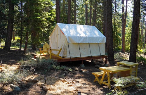 Tahoe Vista RV Rental | Tentrr Signature Site - Tahoe Vista Forest - Mt. Rose Site