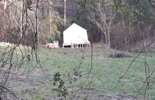 Unaka RV Rental | Tentrr Signature Site - Hiwassee Hideout - Coleman Outfitted Site