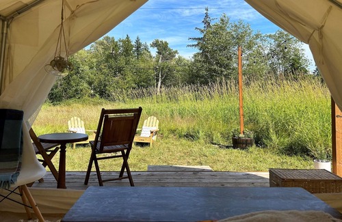 Bow RV Rental | Tentrr Signature Site - Hobby Farm Glamping in Bow
