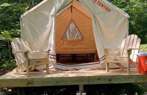 Gray RV Rental | Tentrr Signature Site - Two Eagles Campsite