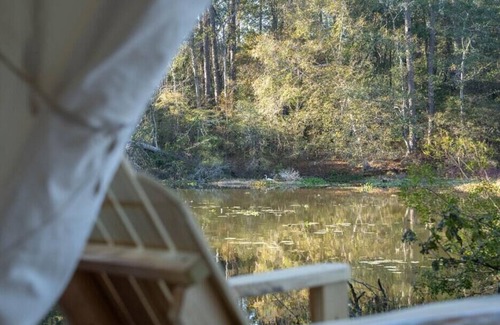 McComb RV Rental | Tentrr State Park Site - Mississippi Percy Quin State Park - Southside Lakeview