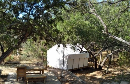 Burnet RV Rental | Tentrr State Park Site - Texas Inks Lake State Park - Site C - Single Camp