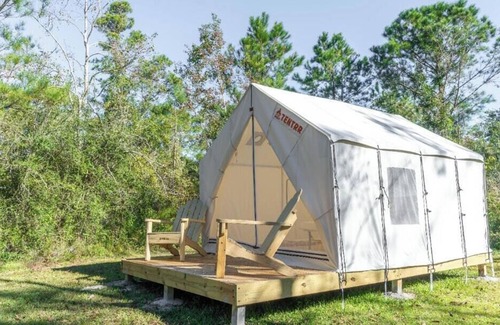 Bay St Louis RV Rental | Tentrr State Park Site - Mississippi Buccaneer State Park - Woodland A - Double