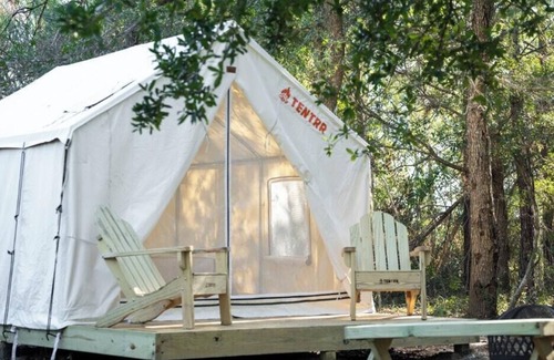 Bay St Louis RV Rental | Tentrr State Park Site - Mississippi Buccaneer State Park - Woodland C - Single