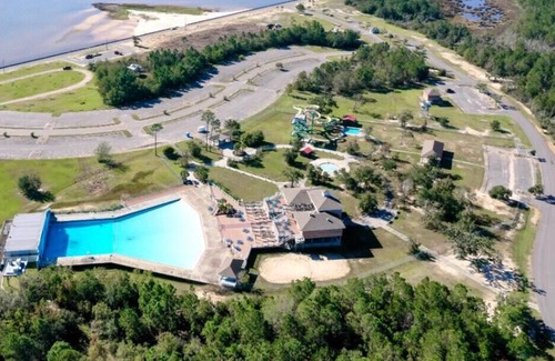 Bay St Louis RV Rental | Tentrr State Park Site - Mississippi Buccaneer State Park - Woodland D - Single