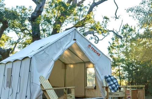 Bay St Louis RV Rental | Tentrr State Park Site - Mississippi Buccaneer State Park - Woodland D - Single