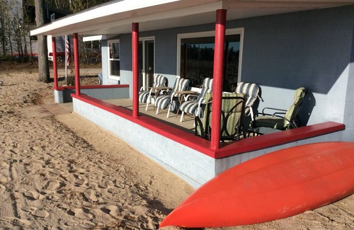 Alpena Cottage | Tequila Sunrise Beachfront Cottage on Lake Huron