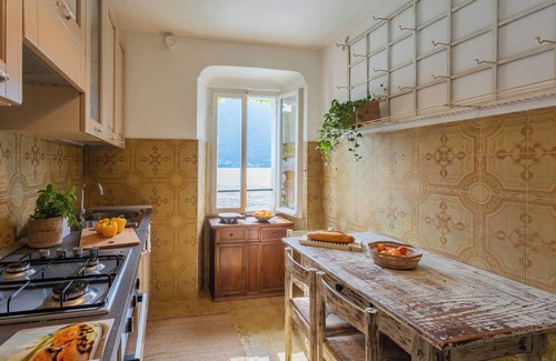 Nesso Apartment | Terrace on Orrido di Nesso Waterfall