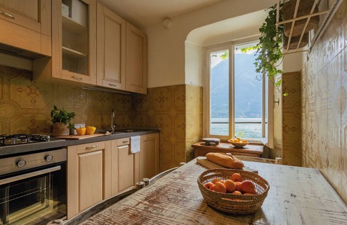 Nesso Apartment | Terrace on Orrido di Nesso Waterfall