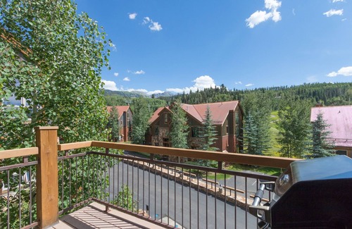 Mountain Village Condo | TERRACES 402- Slopeside Ski-In/Ski-Out Condo in the Meadows of Mountain Village