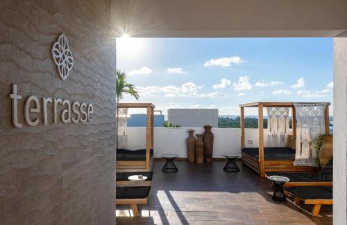 Luis Donaldo Colosio Hotel | Terrasse Hotel Playa del Carmen