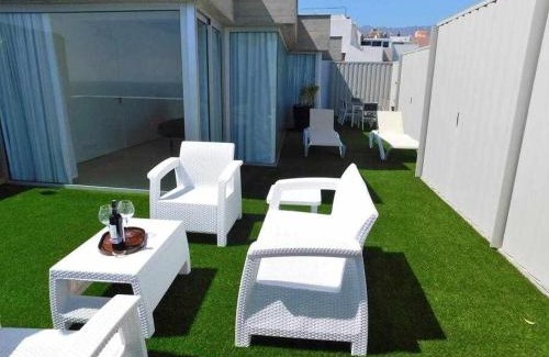 Puerto de Guimar Apartment | Terraza al Mar
