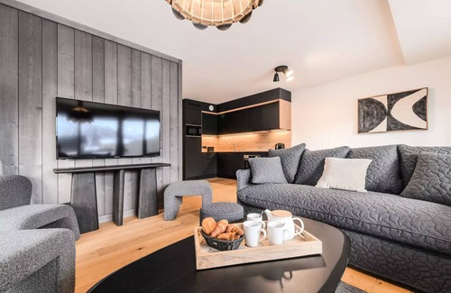 Plan Peisey Apartment | Terresens Le Quartz Residence - 5 Room Apartment 8/10 People Standard