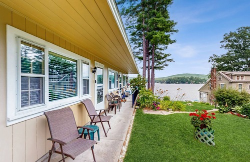 Alton Bay House | Terrific studio suite right on the water w/free WiFi, bay views, kitchenette