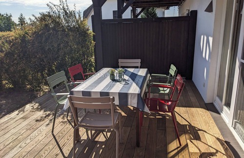 Loddin House | Thatched house with Achterwasser view
