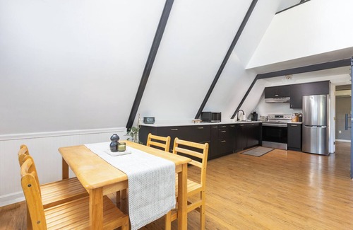 Colington Harbour House | The A-Frame. Canal front home in Colington Habour