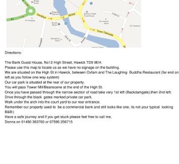Hawick Bed & Breakfast | The Bank Guest House