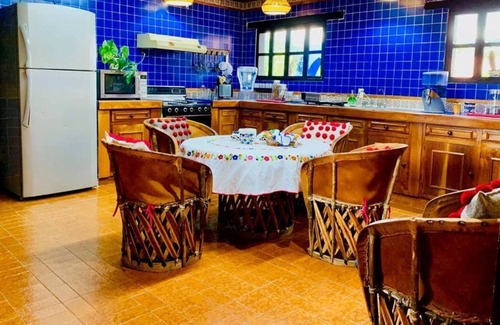De Guadalupe House | The "Blue House" has spacious and comfortable spaces for you to enjoy