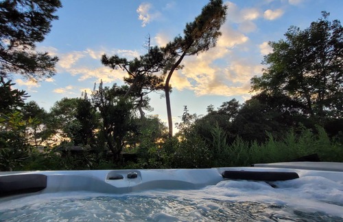 Cap-Ferret House | The blue house on Cap Ferret between the Atlantic Ocean and the Bay of Arcachon