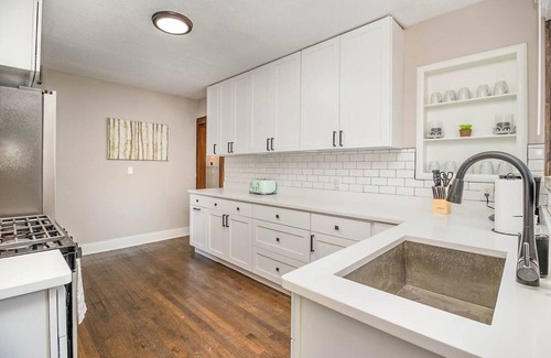 Michigan City House | The Brick Bungalow: Historic Charm & Modern Perks