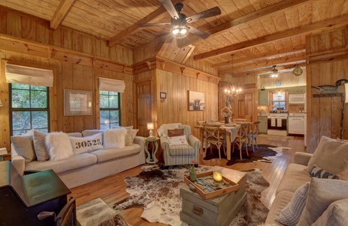 Clayton House | The Cabin and Carriage House