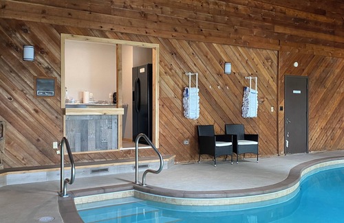 Rice Lake House | The Castle on Lake Montanis - Indoor Pool & Arcade House