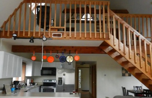 Massanutten Ski Chalet | The chalet in the trees