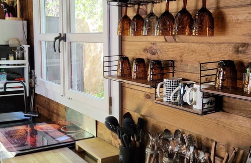 Saint-Jean-du-Pin Ski Chalet | The chalet with jacuzzi and sauna