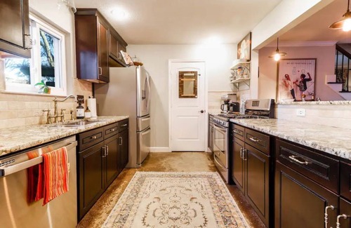Round Rock House | The Cozy Boho Oasis Getaway - Pool, Hot Tub, Grille, & Large Deck