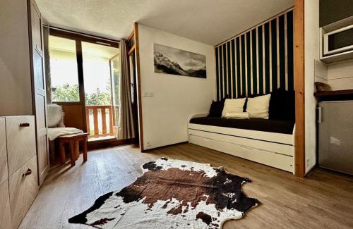 Chamrousse House | The Edelweiss- Renovated studio for 4 people!