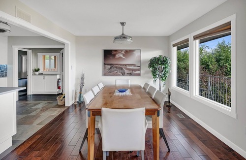 Central Okanagan House | The Gregory | Lake Views, Hot Tub, Theatre & Pool